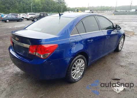 2012 Chevrolet Cruze Eco z USA, uszkodzony, nr VIN 1G1PK5SC2C7168823